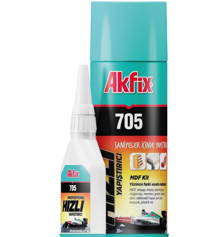 AKFİX MDF KİT HIZLI YAPIŞTIRICI 400 ML